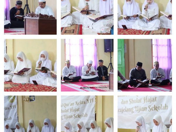 Kegiatan Shalat Hajat dan Khatam Al-Qur'an Tahun 2023